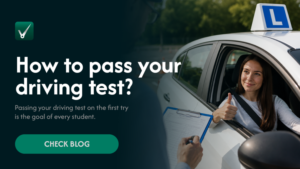 How to pass your driving test